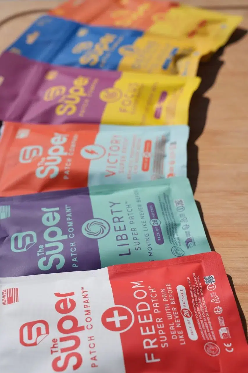 Sachets de patchs colorés Super Patch